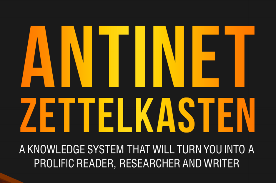 《Antinet Zettelkasten》简体中文 2.0 版本 by 麦先生-麦先生说
